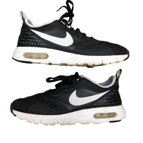 RARE 2016 Nike Air Max Tavas GS 'Black White' Size 8.5 - Picture 4 of 16